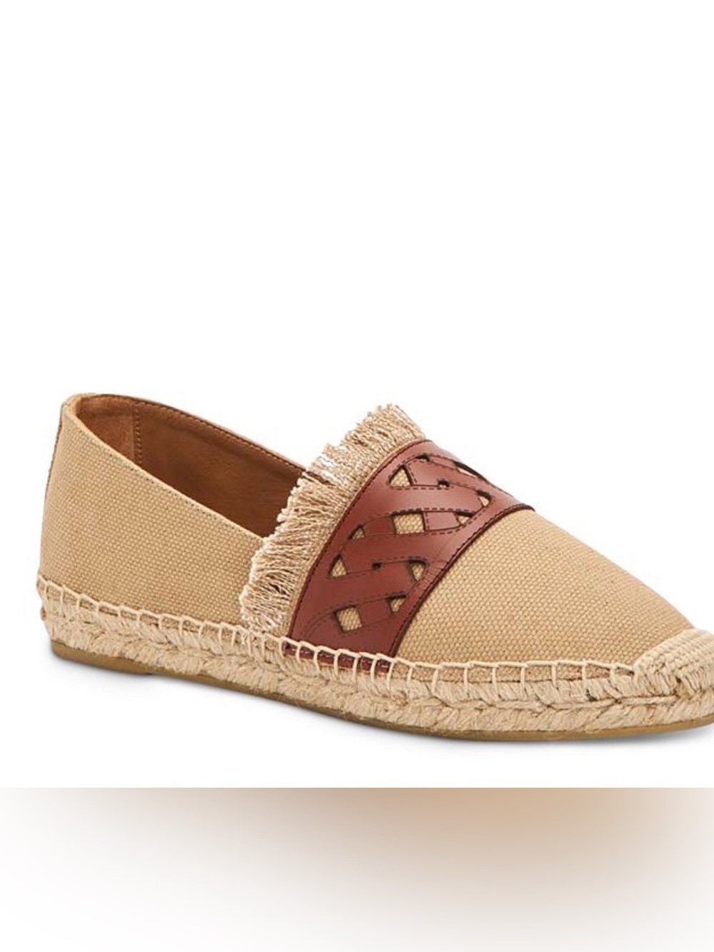 Aquatalia Kailyn Canvas slip on Espadrille flats 6